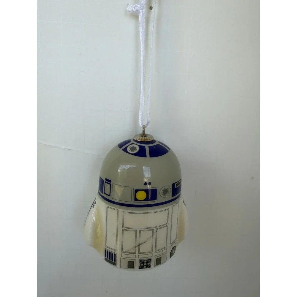 R2-D2 2019 Hallmark Itty Bittys Star Wars Hard Plastic Christmas Ornament Robot